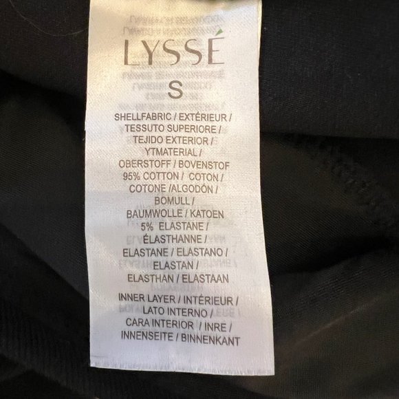 Like New Lysse Black Denim Leggings Size Small - Picture 6 of 10